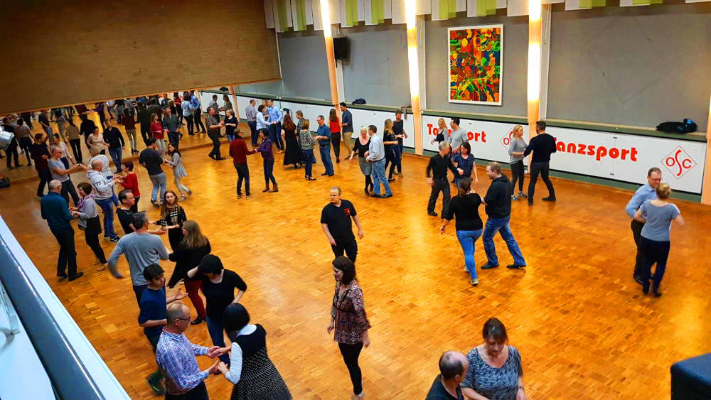 Salsa-Kurs im OSC (Osnabrücker Sportclub).