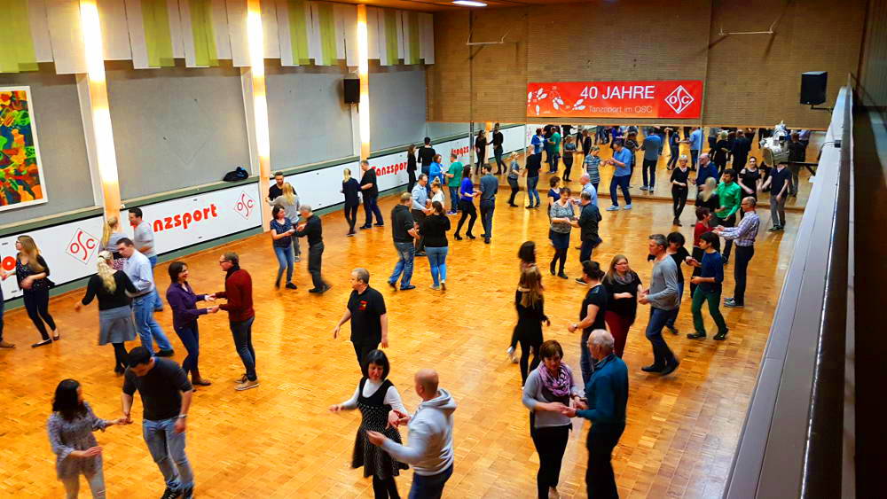 Salsa-Kurs im OSC (Osnabrücker Sportclub).